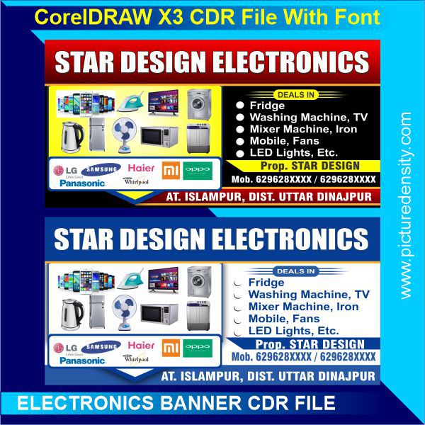 ELECTRONICS BANNER CDR FILE