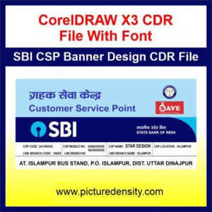 SBI CSP Banner Design CDR FileSBI CSP Banner Design CDR File