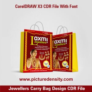 Jewellers Carry Bag Design CDR File