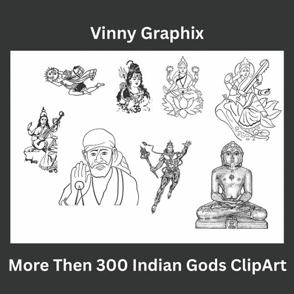 Indian Gods ClipArt