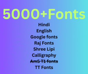 Fonts Bundle Pack 5000+ » Picturedensity